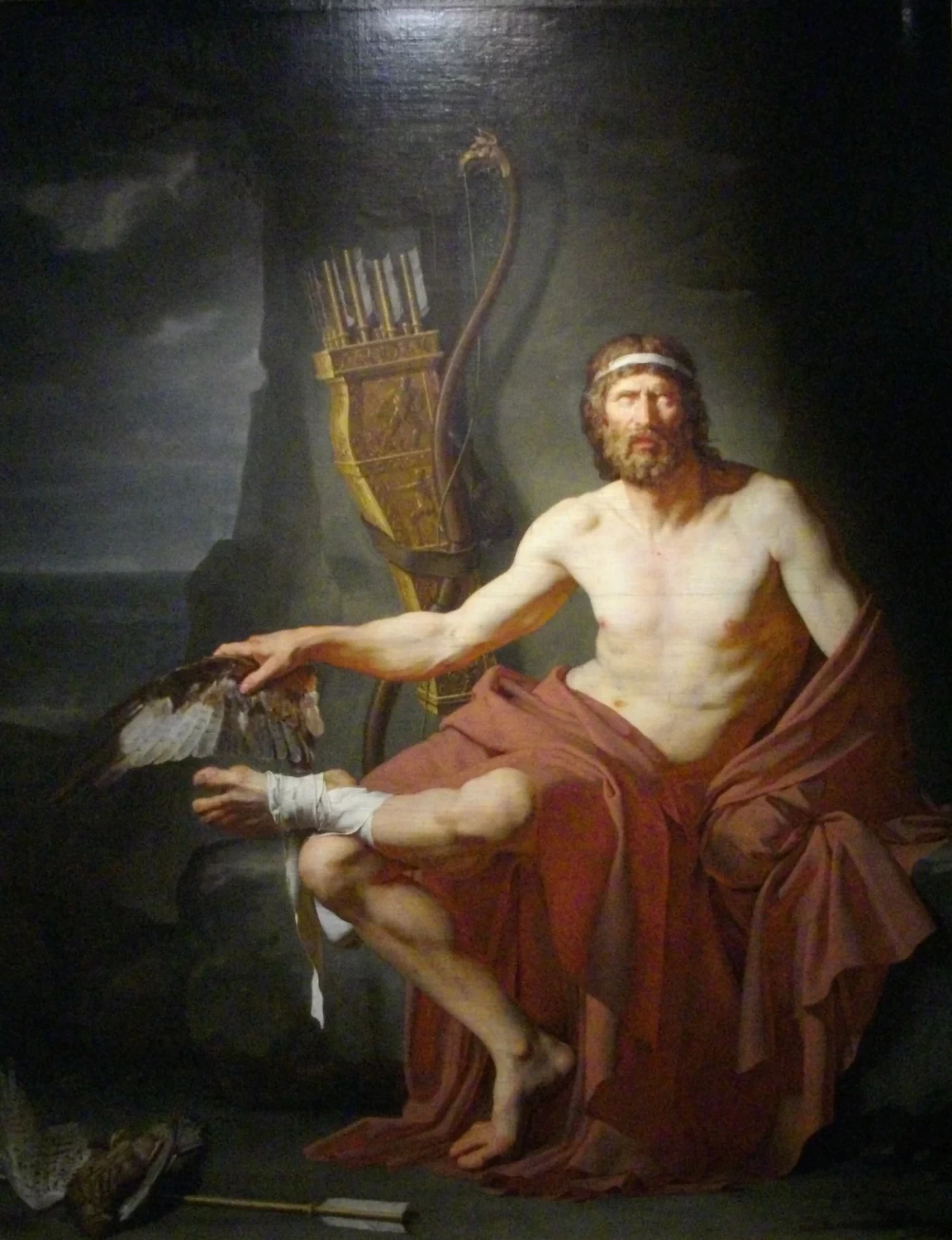 Filottete sull'isola di Lemno, 1788 - Museo delle Belle Arti di Orléans